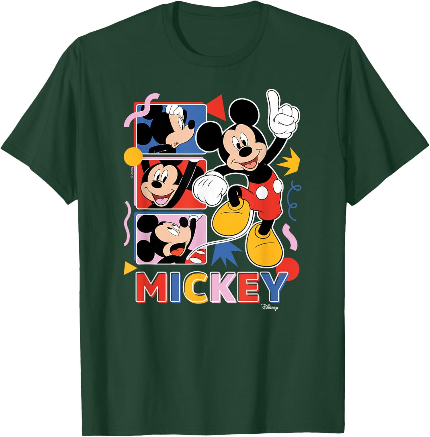Mickey - Tribute Panels T-Shirt - T-Shirt | Forest