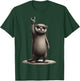 Retro Otter Rock On Music Funny Gift Men Women Boy Girl Kid T-Shirt - T-Shirt | Forest