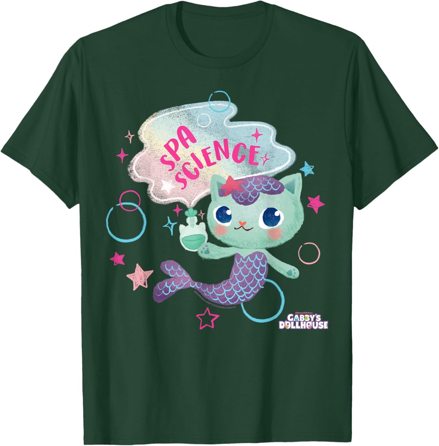 DreamWorks Gabby's Dollhouse Mercat T-Shirt - T-Shirt | Forest