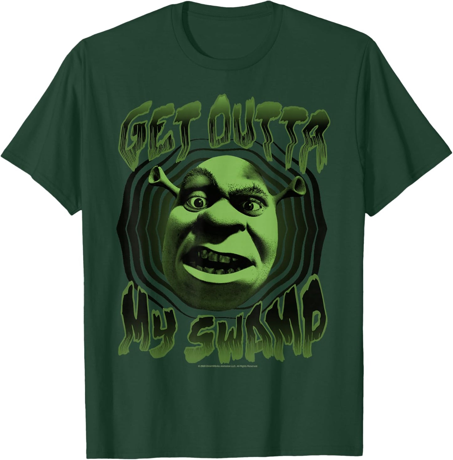 Shrek Get Outta My Swamp T-Shirt - T-Shirt | Forest