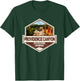 Providence Canyon State Park Georgia Badge Vintage T-Shirt - T-Shirt | Forest