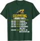 Excavating Hourly Rate Funny Excavator Machine Labor Rates T-Shirt - T-Shirt | Forest