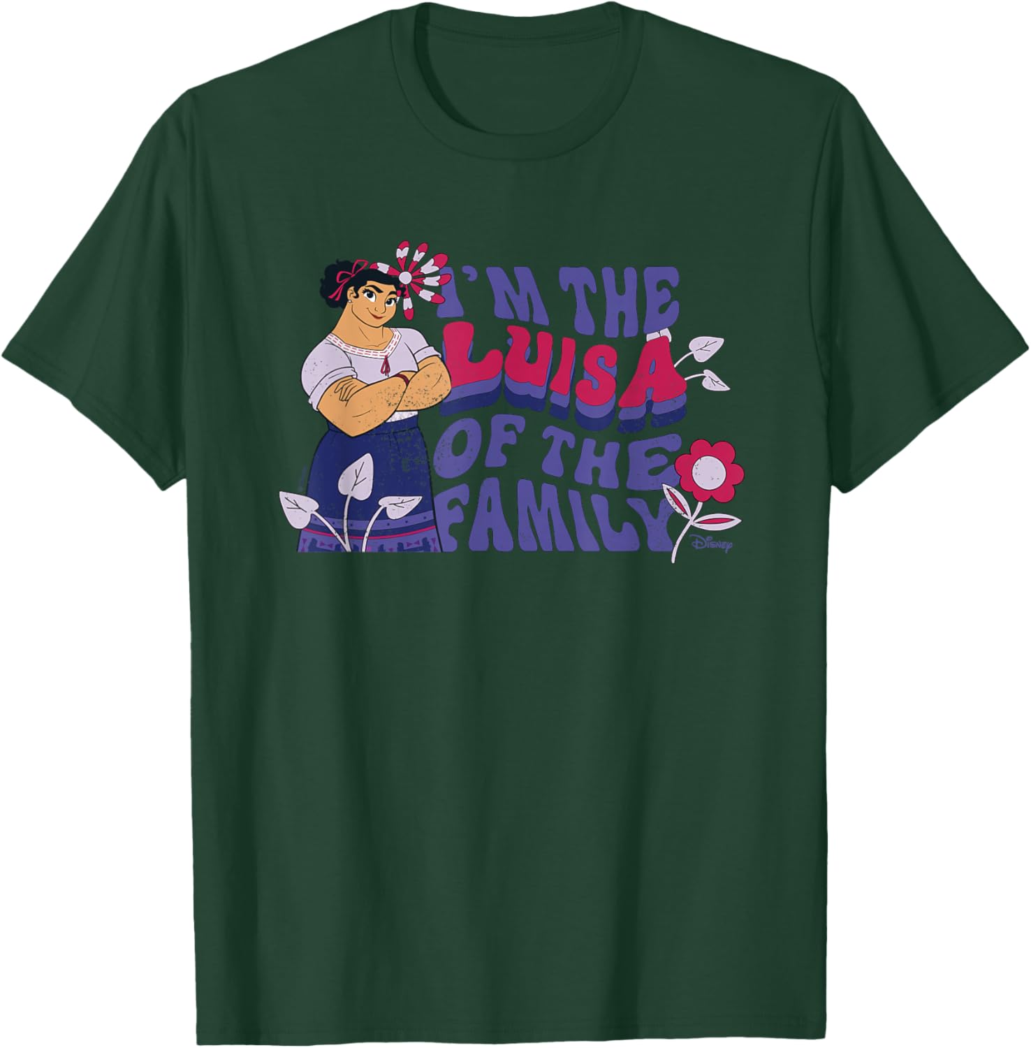 Encanto - Luisa Of The Family T-Shirt - T-Shirt | Forest