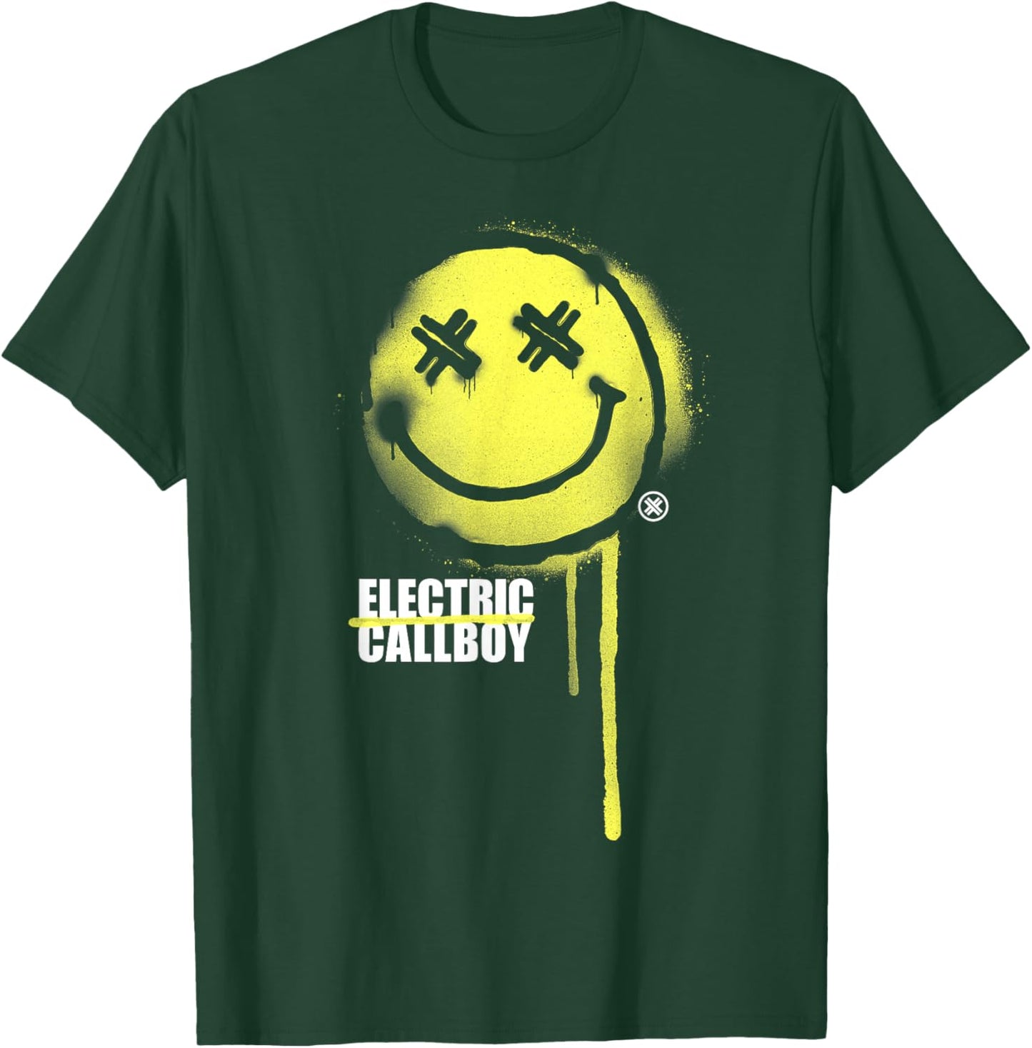 Spray Smile T-Shirt - T-Shirt | Forest