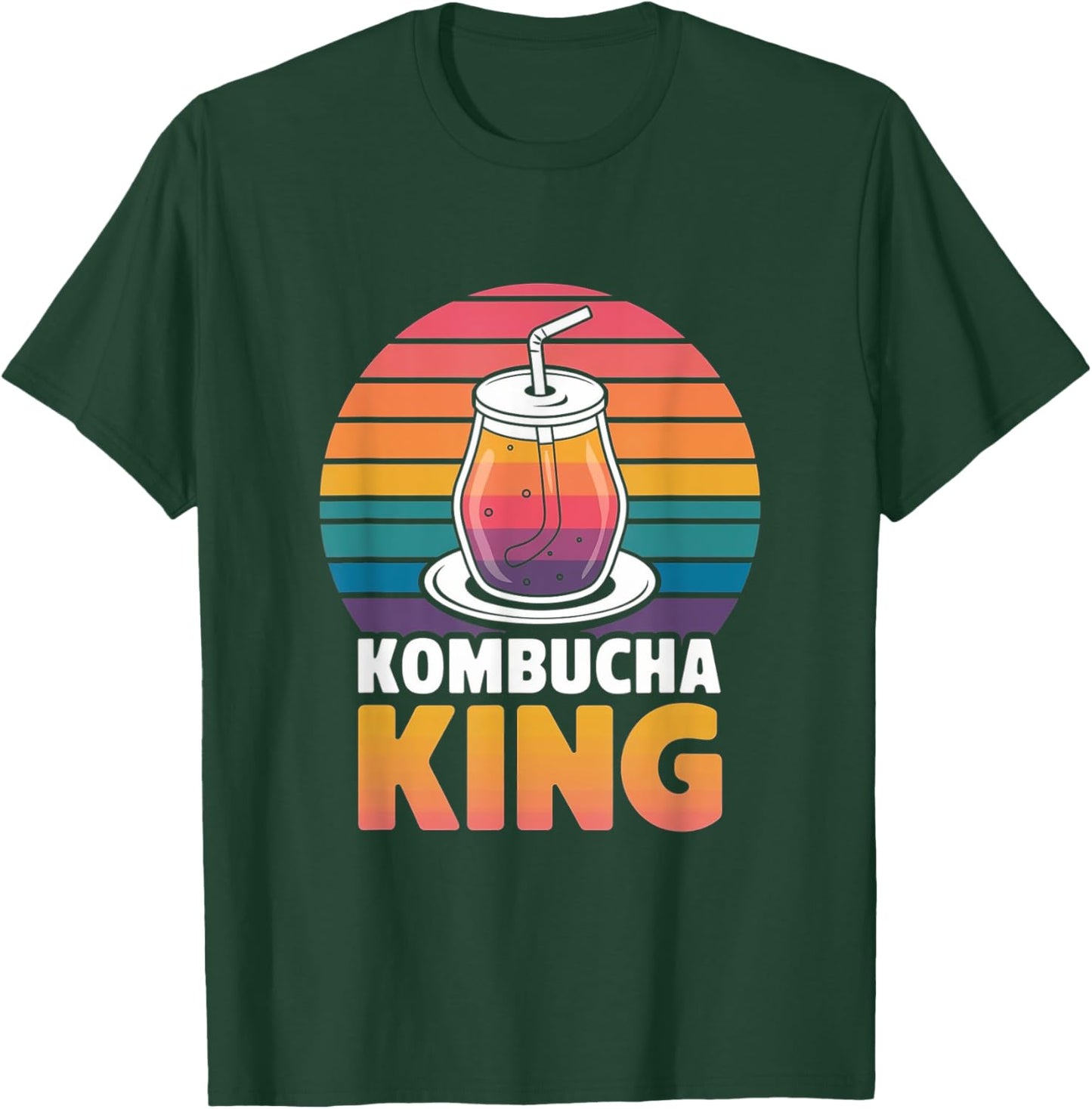 Roi du kombucha T-Shirt - T-Shirt | Forest