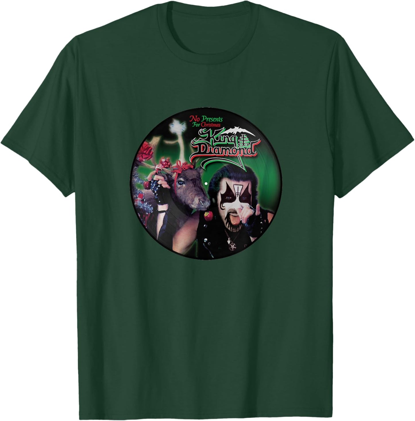 King Diamond No Presents for Christmas T-Shirt - T-Shirt | Forest