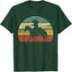 Retro Girl Horse Riding Vintage Cowgirl Texas Ranch T-Shirt - T-Shirt | Forest