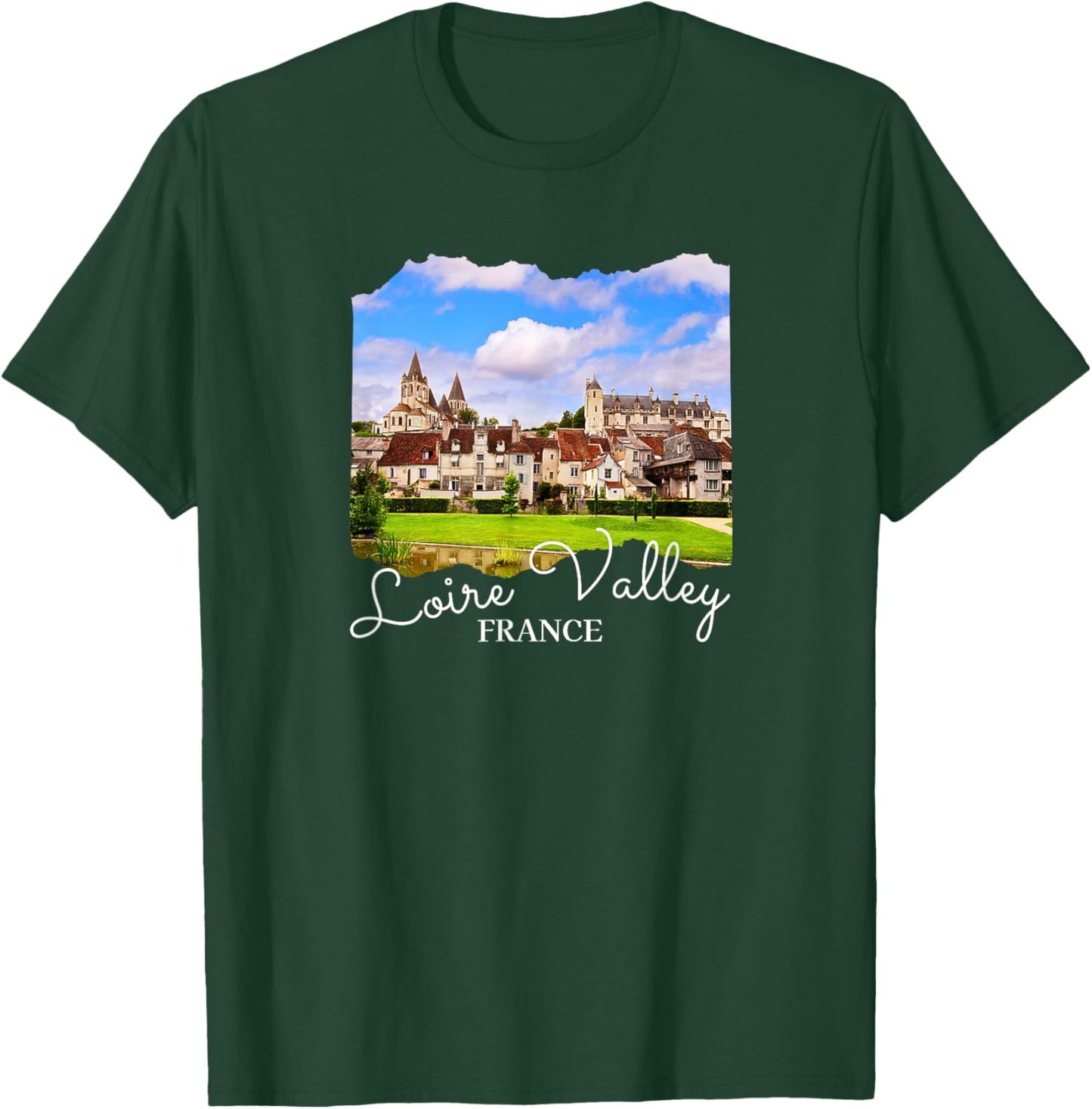 France Loire Valley T-Shirt - T-Shirt | Forest