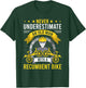 Never Underestimate An Old Man With A Recumbent Bike T-Shirt - T-Shirt | Forest