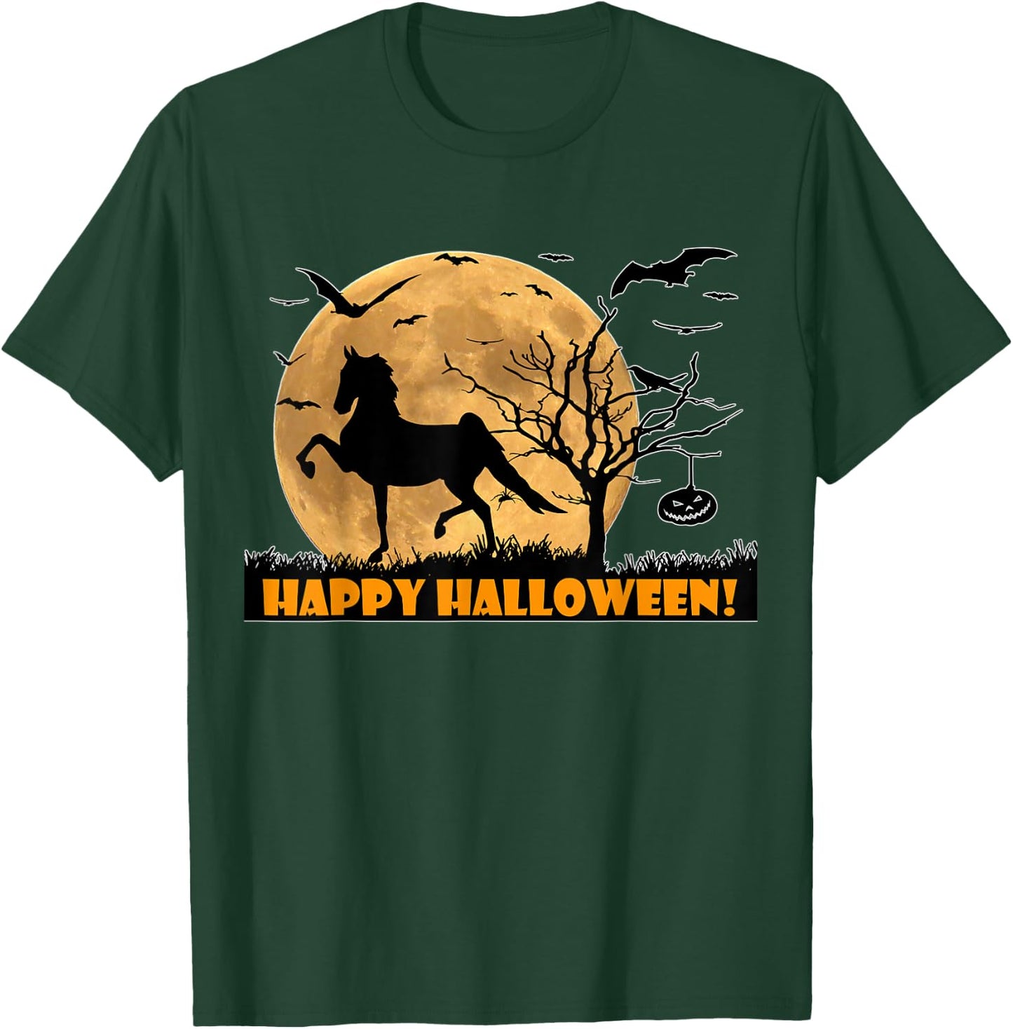American Saddlebred Horse Training Gaited Horses Equitation T-Shirt - T-Shirt | Forest