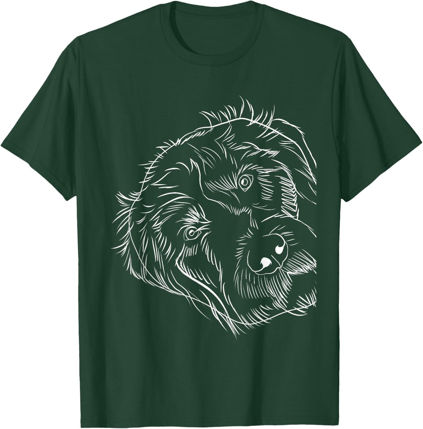 Dog German wire hair T-Shirt - T-Shirt | Forest