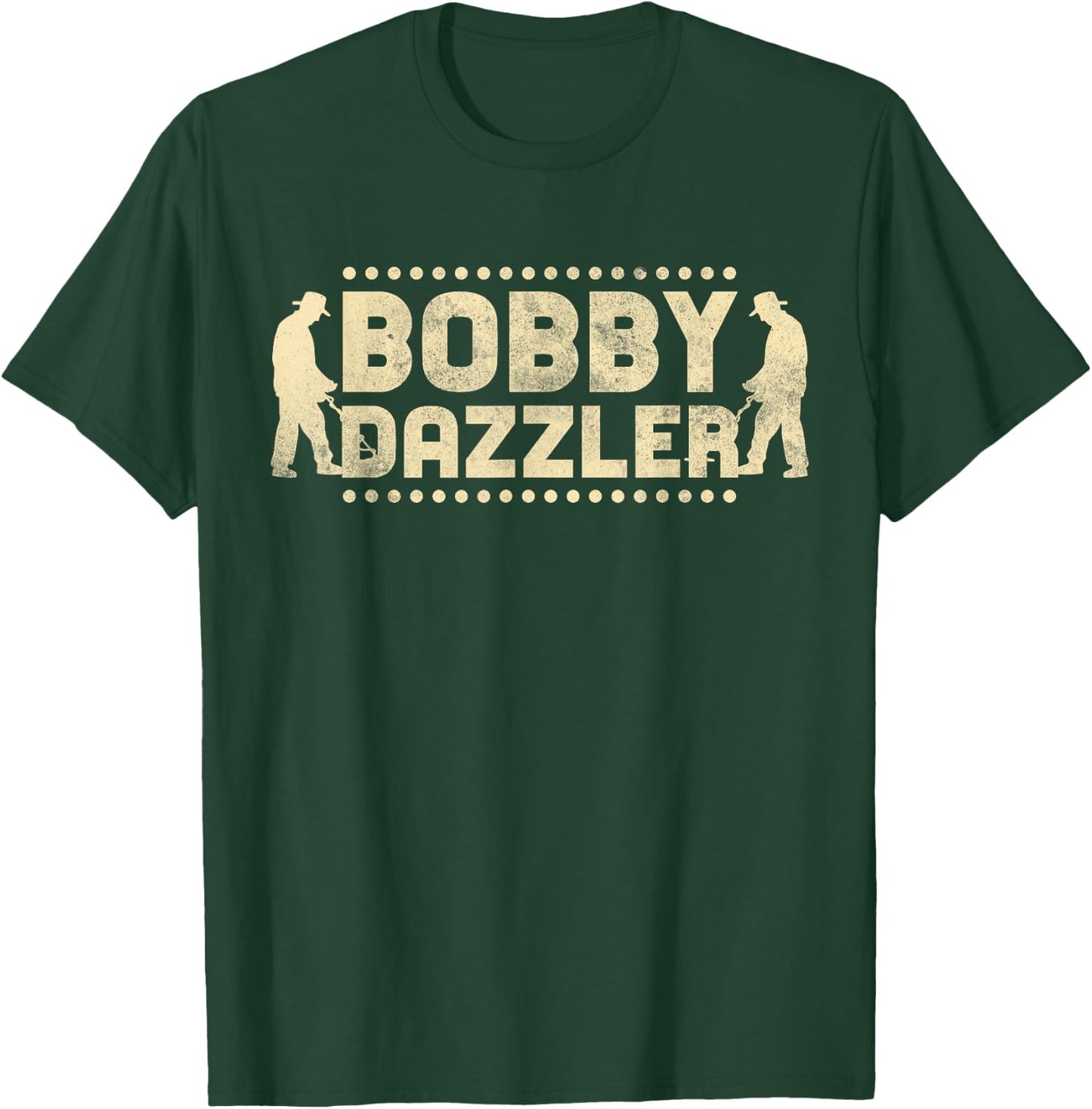 Bobby Dazzler, Metal Detecting T-Shirt - T-Shirt | Forest