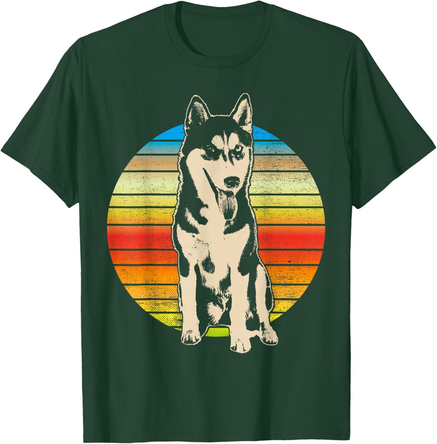 Alaskan Husky Dog Breed T-Shirt - T-Shirt | Forest