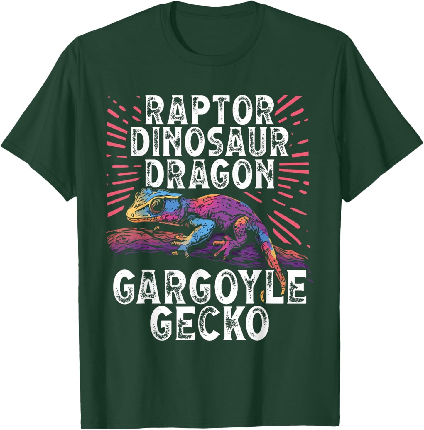 Gargoyle Gecko Reptile Owner Geckos Saying Lizard Lover T-Shirt - T-Shirt | Forest