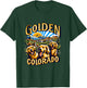 Golden Retrievers in Golden Colorado T-Shirt - T-Shirt | Forest