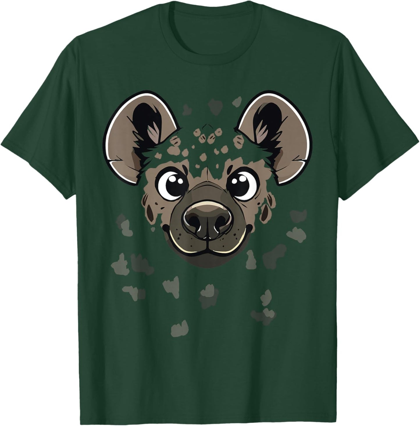 Funny Hyena costume, funny Hyena face costume T-Shirt - T-Shirt | Forest