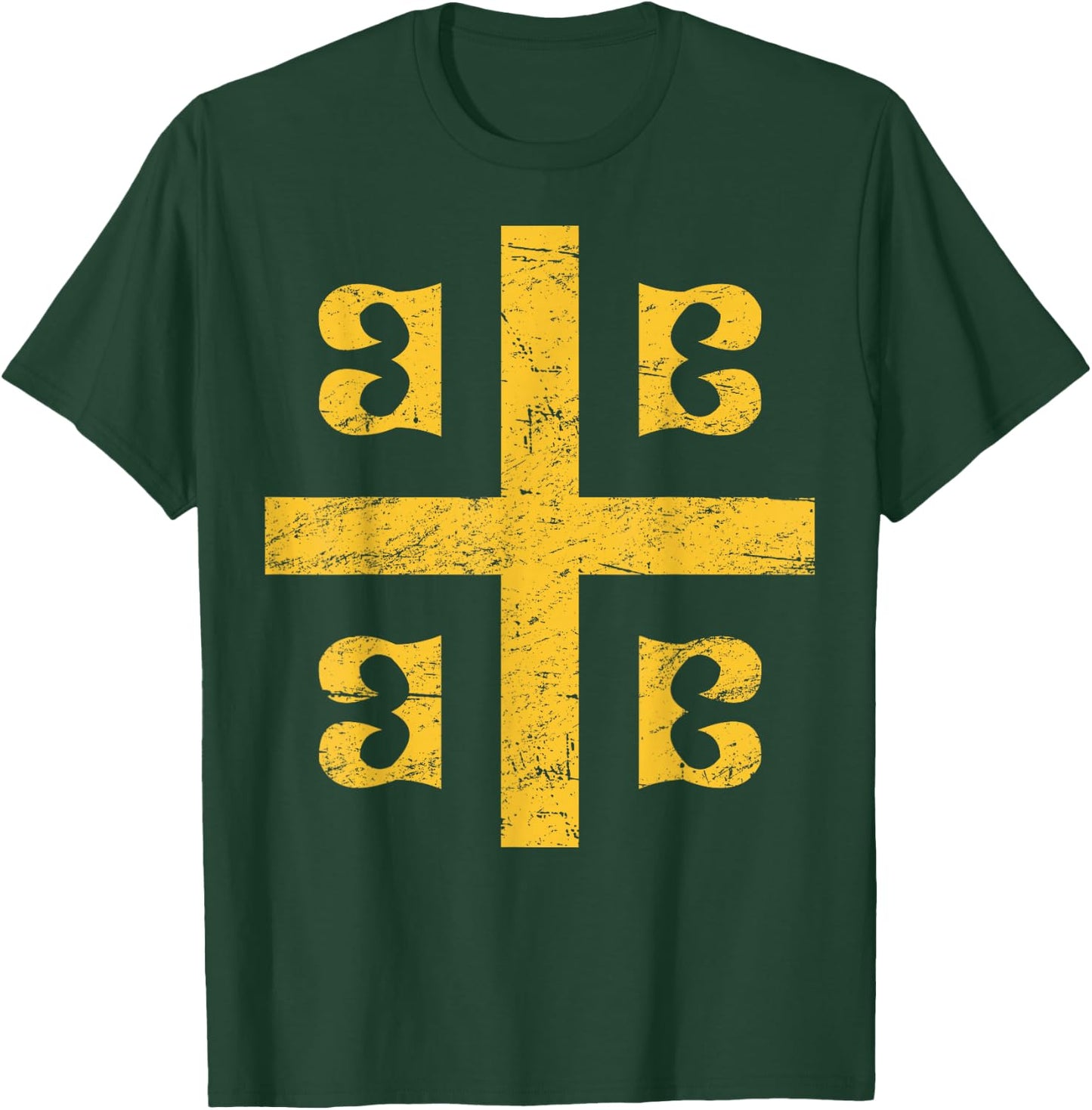 Palaiologos Emblem - Constantinople Byzantine T-Shirt - T-Shirt | Forest
