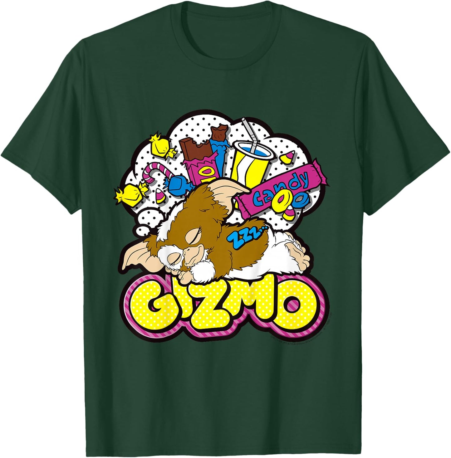 Kids Gremlins Gizmo Candy Pop Art T-Shirt - T-Shirt | Forest