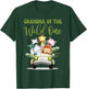 Grandma Of The Wild One 1st Birthday Safari Family Matching T-Shirt - T-Shirt | Forest