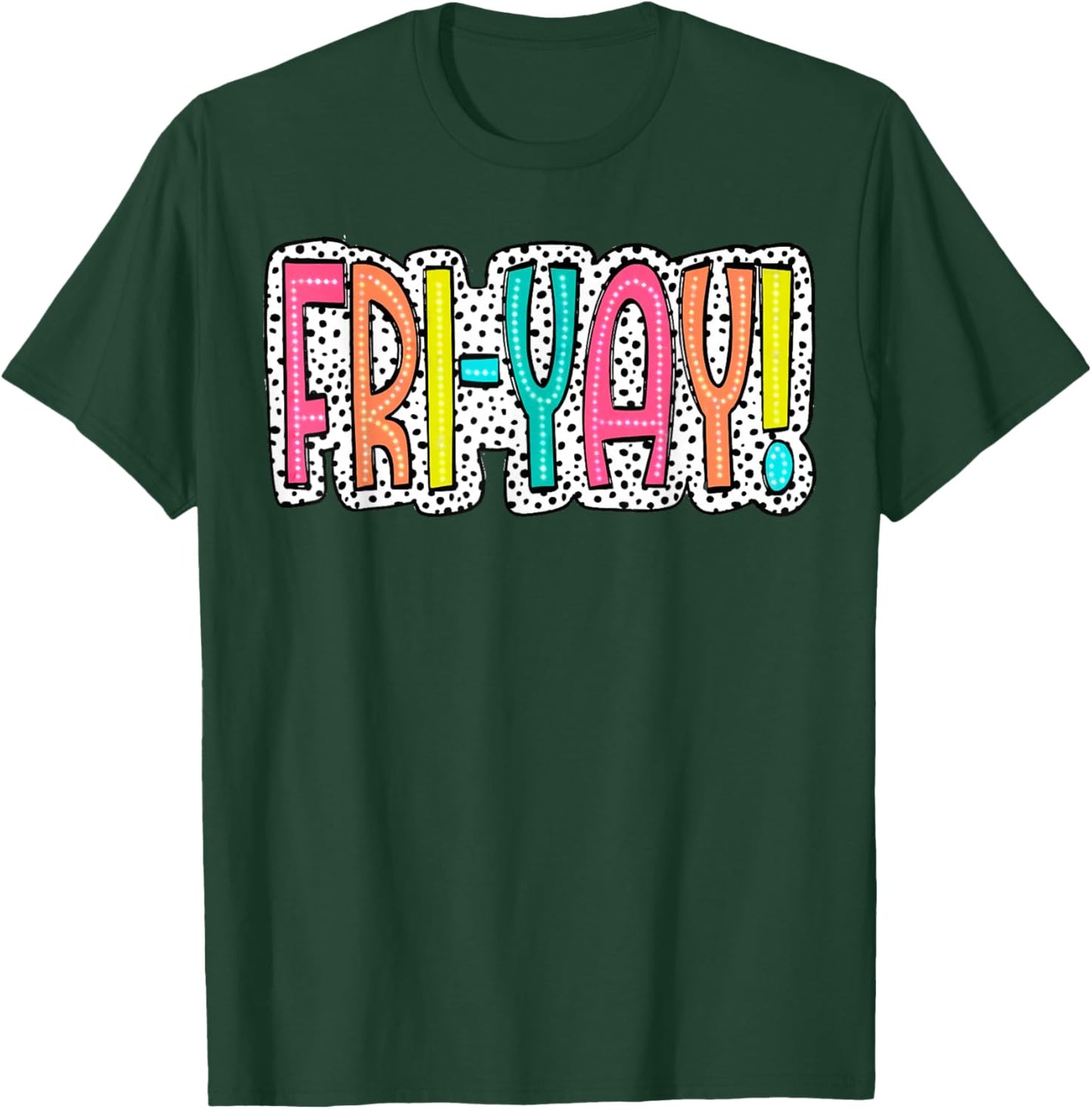 Fri-Yay! Dalmatian Dots T-Shirt - T-Shirt | Forest