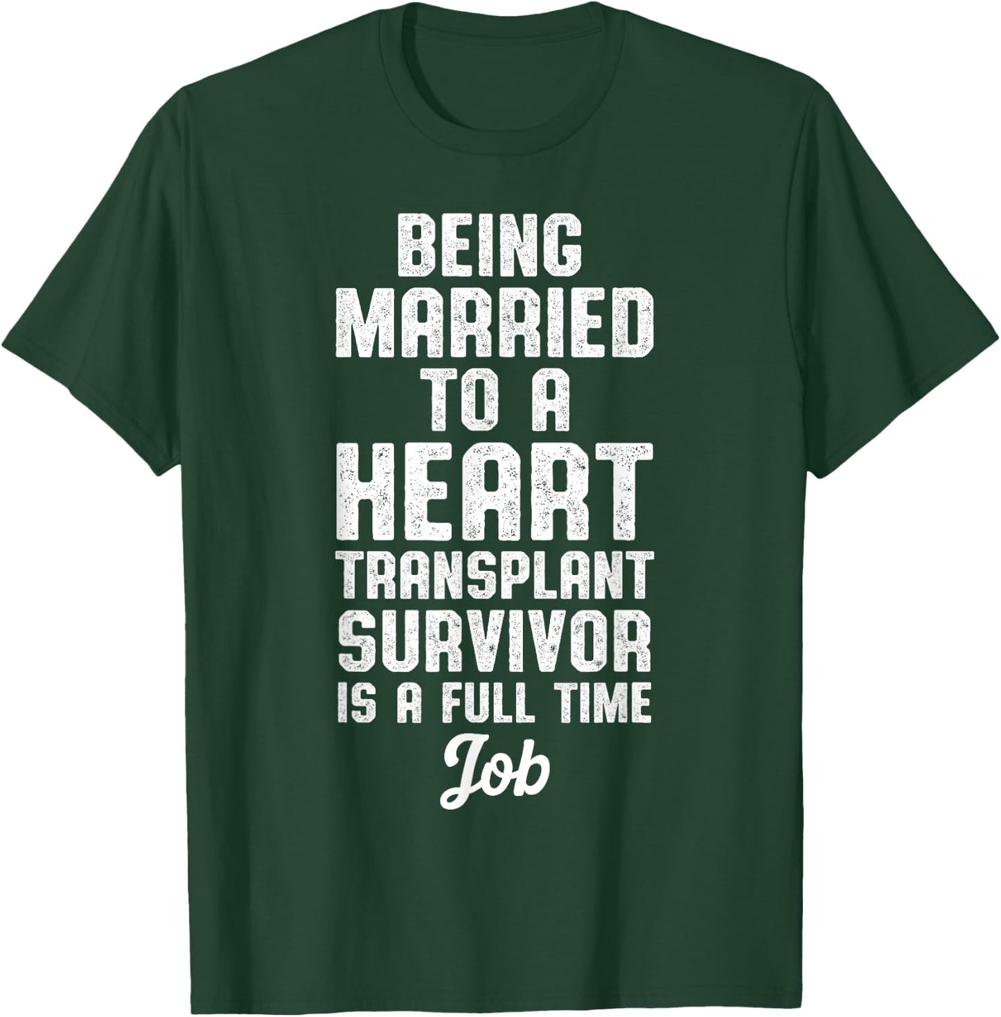 Heart Transplant Recipient Running Surgery Survivor T-Shirt - T-Shirt | Forest