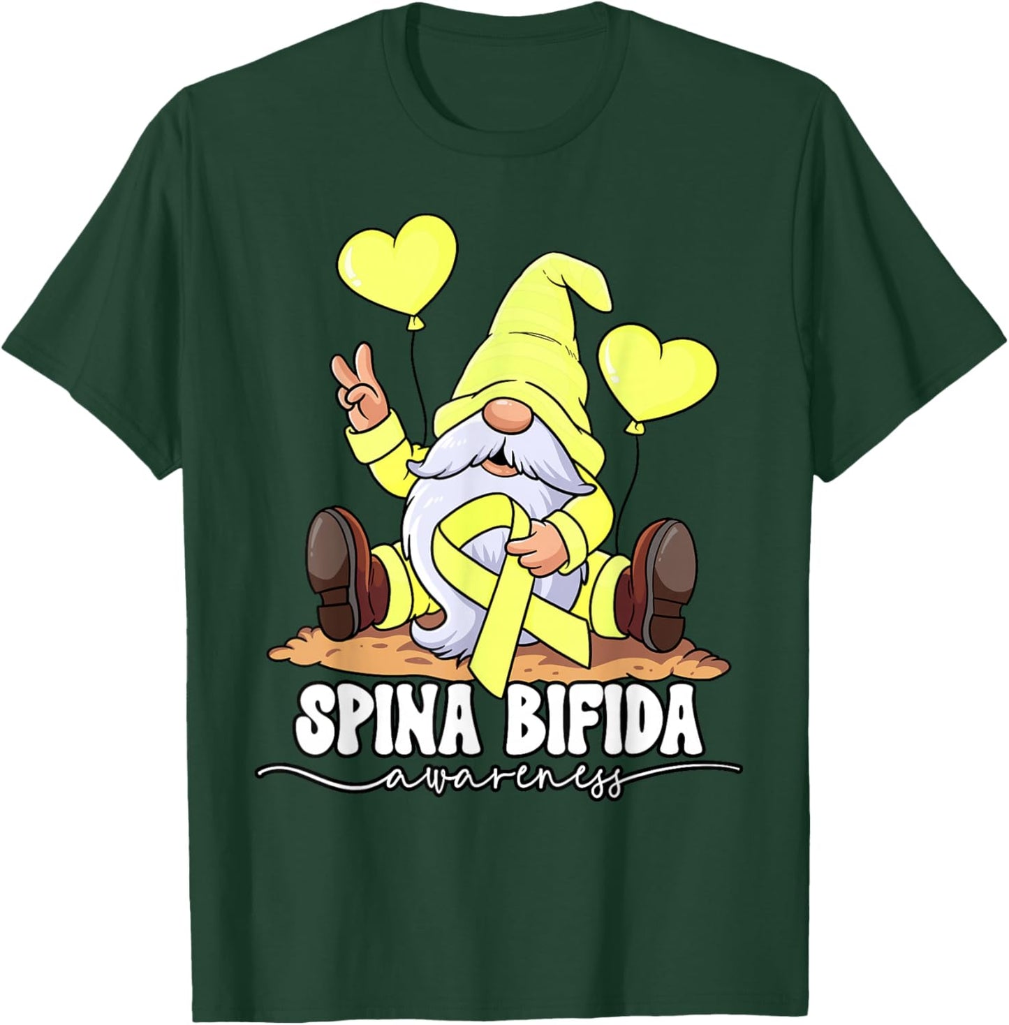 Spina Bifida Awareness T-Shirt - T-Shirt | Forest