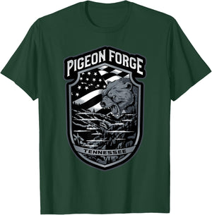 Family Vacation Pigeon Forge Tennessee Souvenirs Gifts TN T-Shirt - T-Shirt | Forest