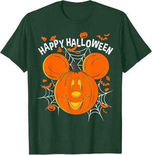Disney Mickey & Friends Mickey Pumpkin Happy Halloween Small T-Shirt - T-Shirt | Forest