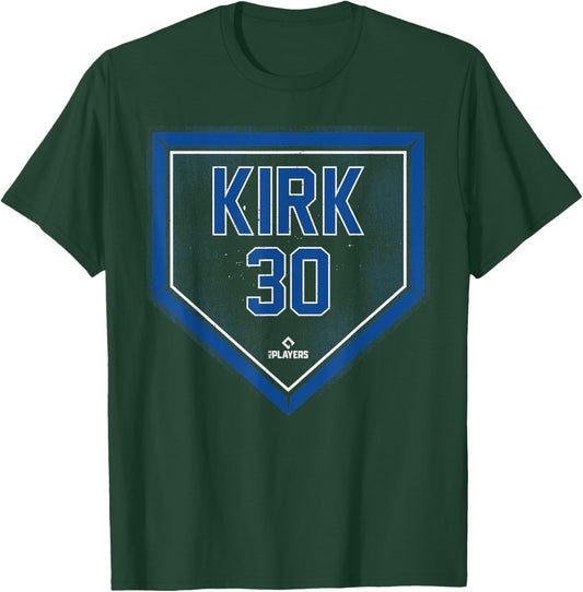 Alejandro Kirk Home Plate Gameday Alejandro Kirk Toronto T-Shirt - T-Shirt | Forest