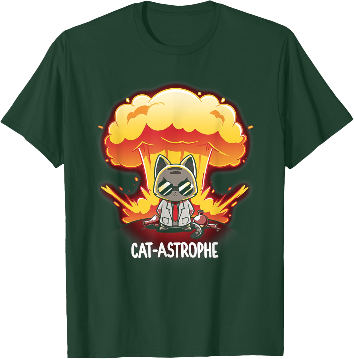 Cat-astrophe T-Shirt - T-Shirt | Forest