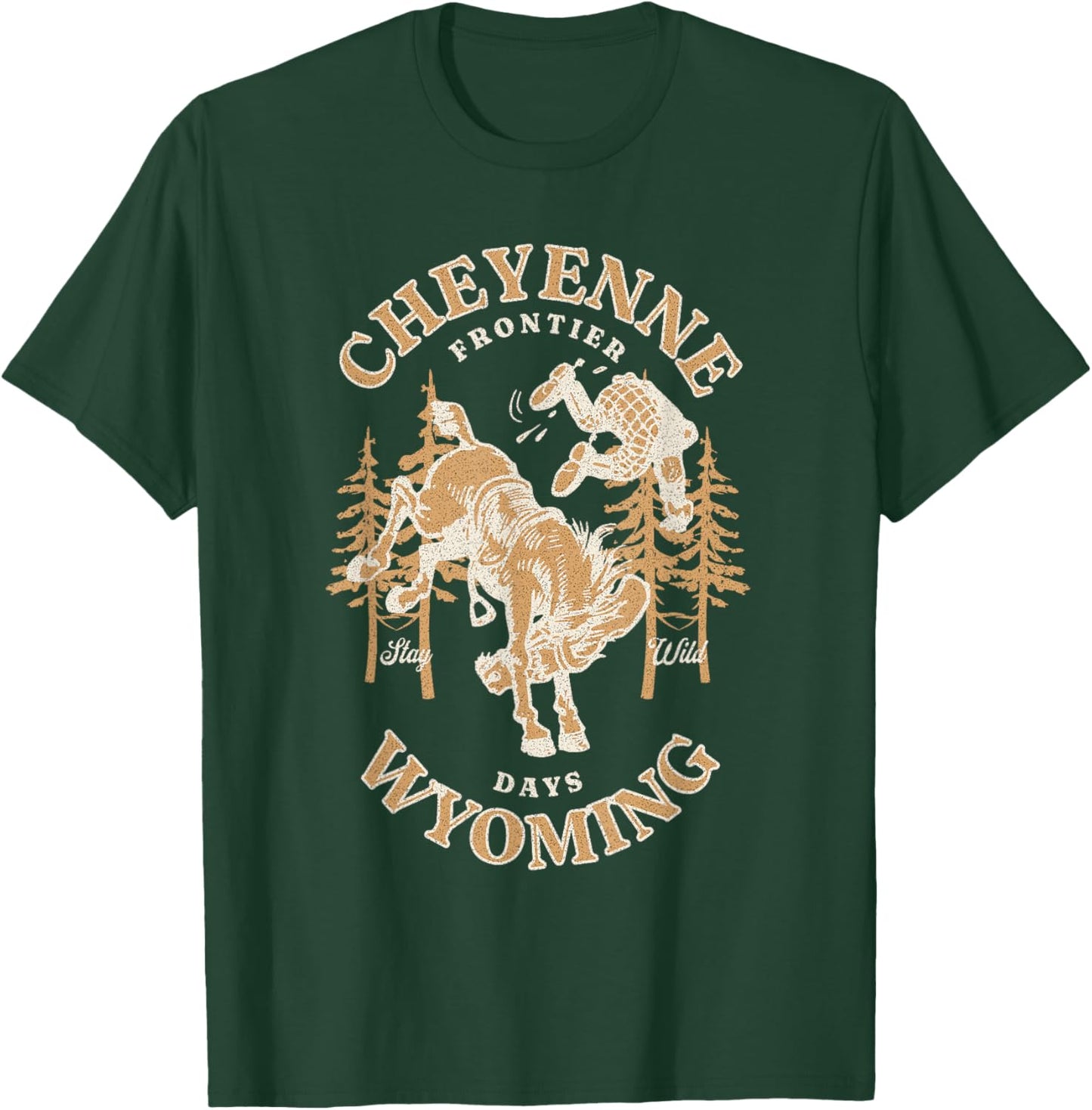 Cheyenne Wyoming Frontier Days T-Shirt - T-Shirt | Forest