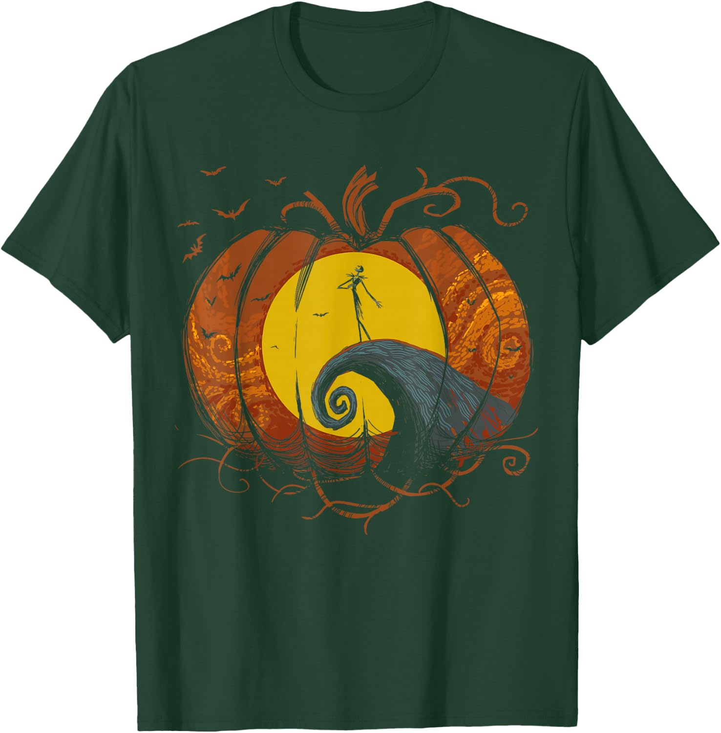 Disney The Nightmare Before Christmas Pumpkin King Lament T-Shirt - T-Shirt | Forest