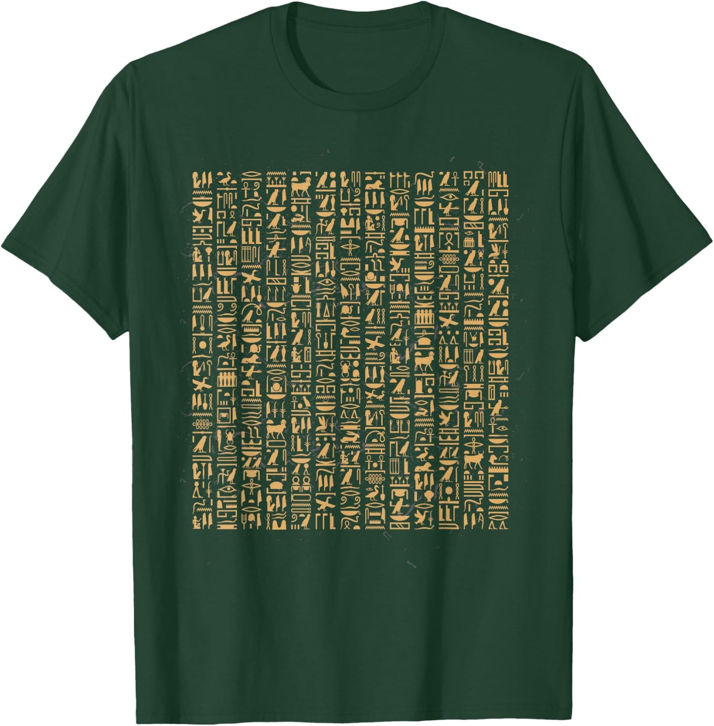 Egyptian Hieroglyphics I Egyptian Gods Archeology T-Shirt - T-Shirt | Forest