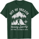 Out Of Breath Hiking Society Retro Nature Love T-Shirt - T-Shirt | Forest