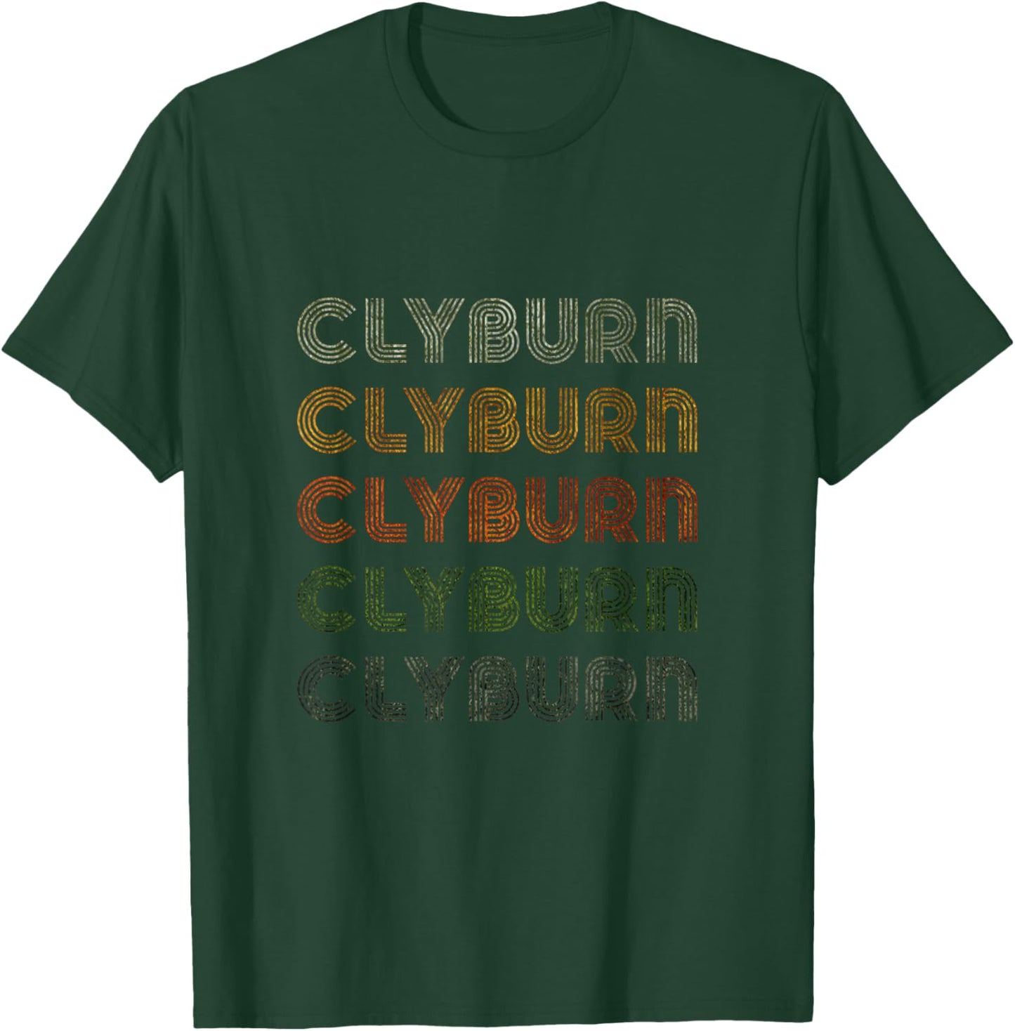 Love Heart Clyburn Grunge Vintage Style Black Clyburn T-Shirt - T-Shirt | Forest