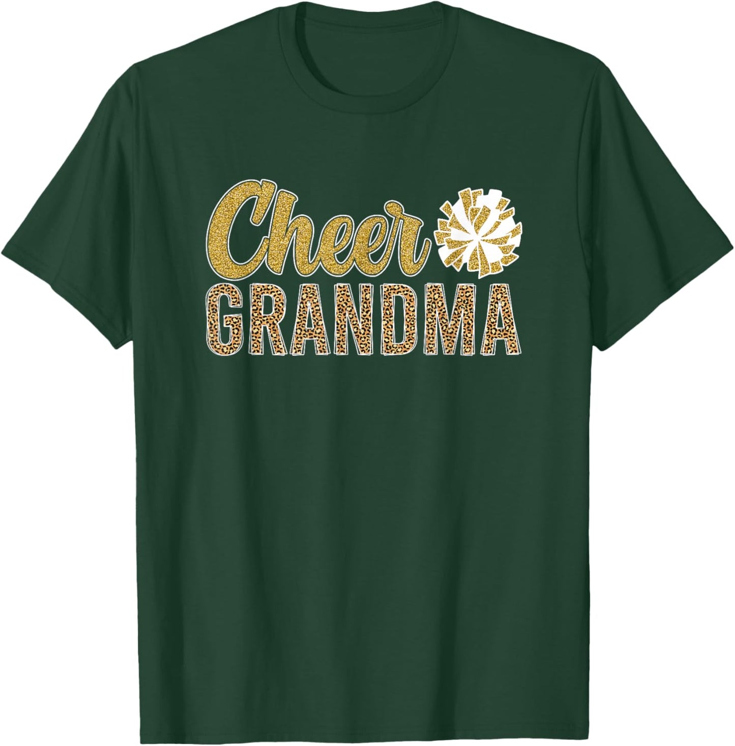 Cheer Grandma of A Cheerleader Grandmother T-Shirt - T-Shirt | Forest
