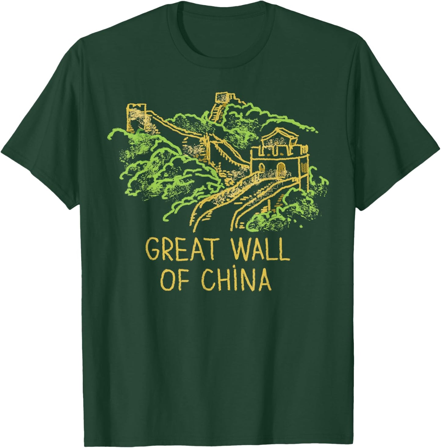Great Wall of China T Shirt T-Shirt - T-Shirt | Forest