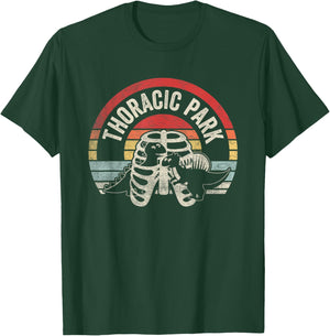Vintage Thoracic Park Shirt Funny Nurse Musculoskeletal T-Shirt - T-Shirt | Forest