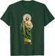 San Judas Tadeo Saint Jude Thaddeus T-Shirt - T-Shirt | Forest