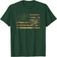 Pheasant Bird Hunter American Flag Camouflage Pheasant Hunt T-Shirt - T-Shirt | Forest
