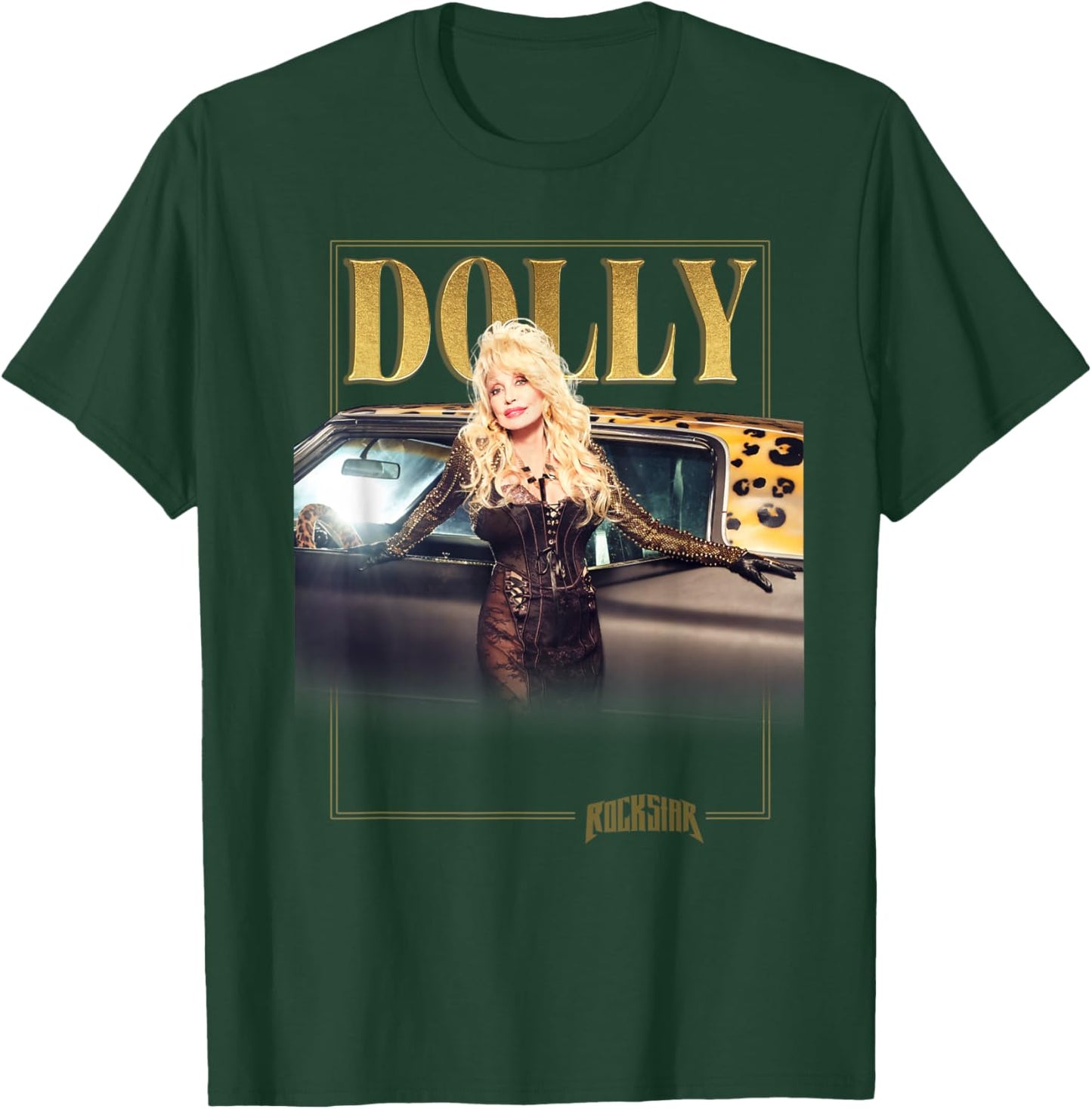 Dolly Parton Rockstar Gold T-Shirt - T-Shirt | Forest
