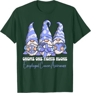 Esophageal Cancer Awareness T-Shirt - T-Shirt | Forest
