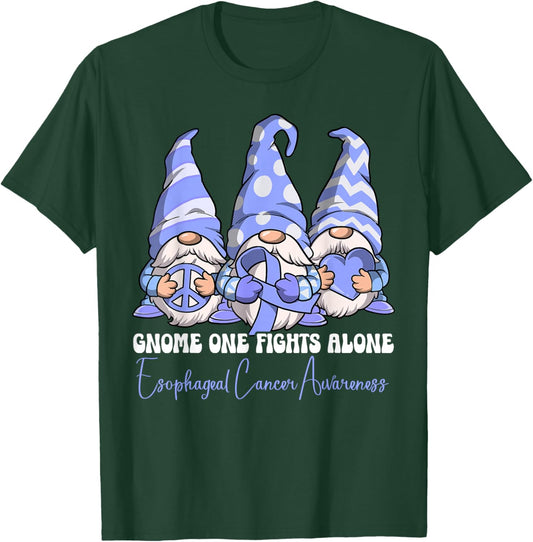 Esophageal Cancer Awareness T-Shirt - T-Shirt | Forest