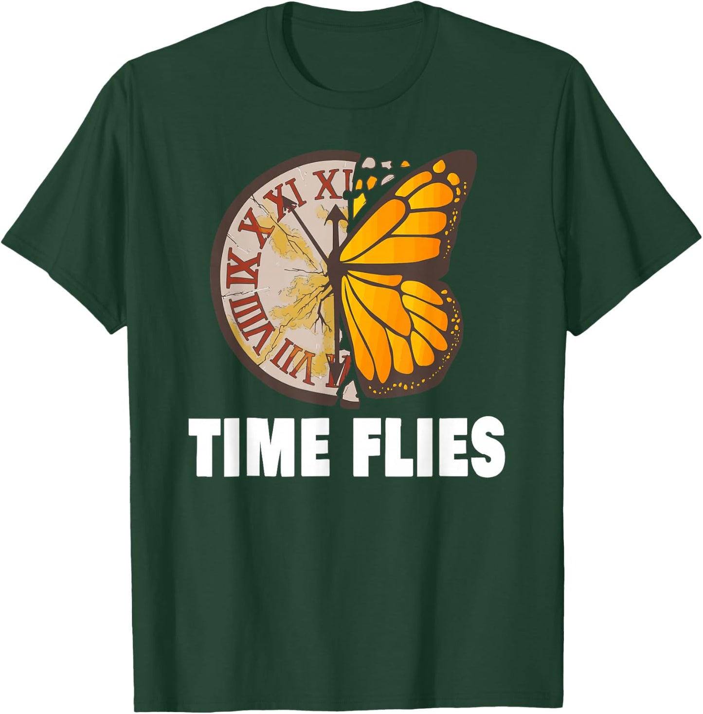 Time flies T-Shirt - T-Shirt | Forest