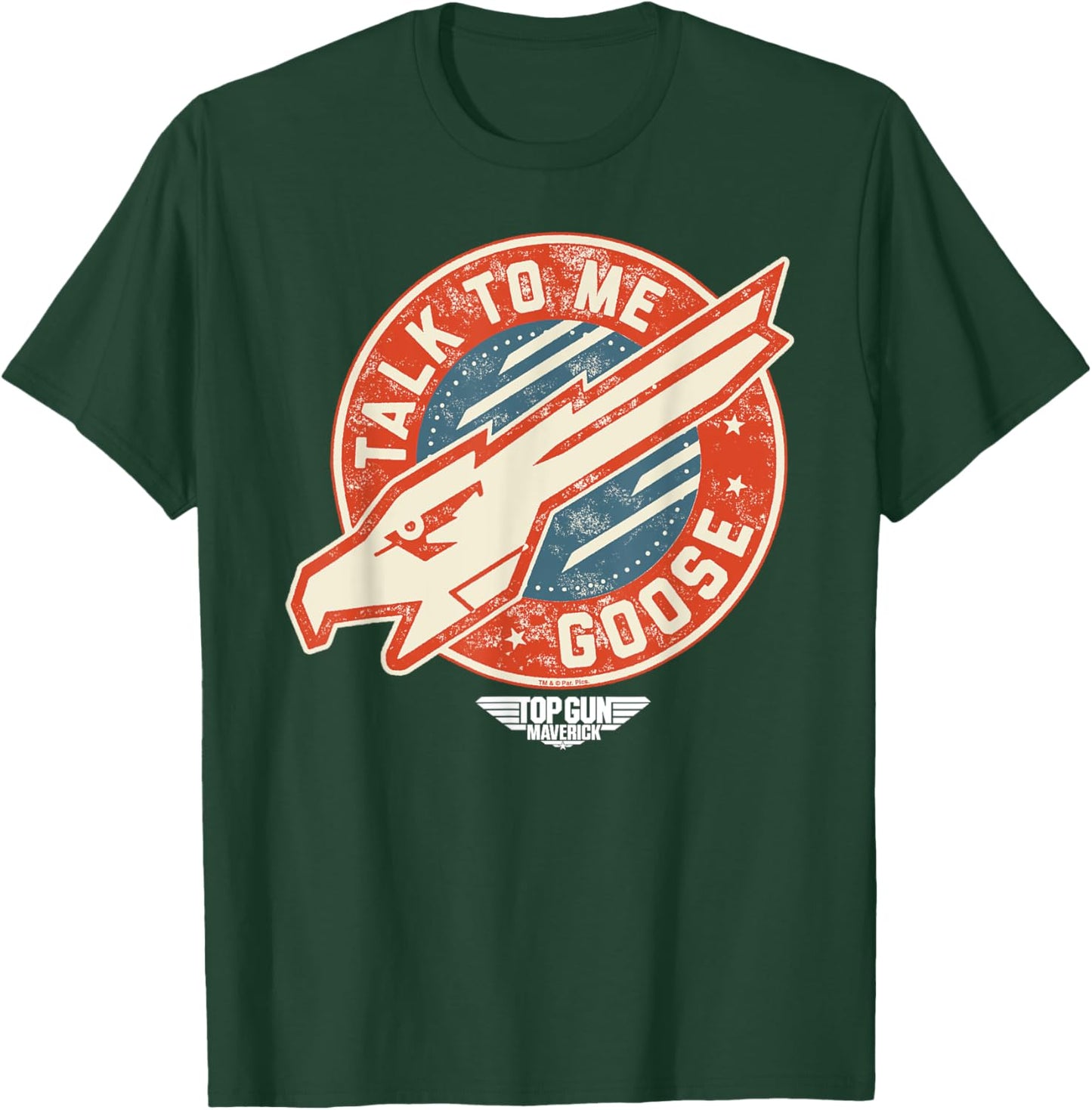 Top Gun Maverick Talk To Me Goose Eagle Head T-Shirt - T-Shirt | Forest