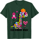 We Wear Red Ribbon Week Awareness Cute Dino Red Ribbon Week T-Shirt - T-Shirt | Forest