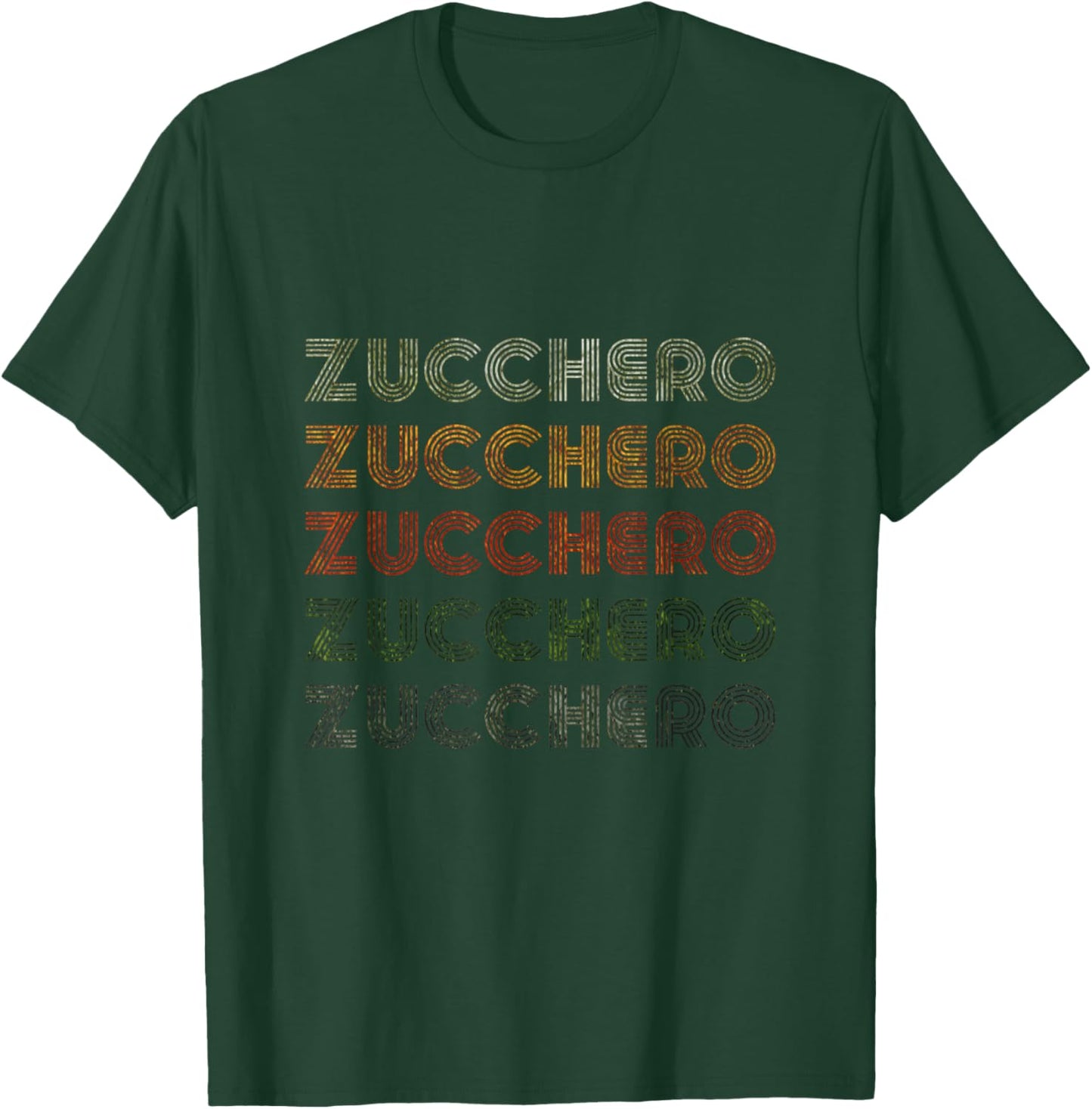 Love Heart Zucchero Grunge Vintage Style Black Zucchero T-Shirt - T-Shirt | Forest