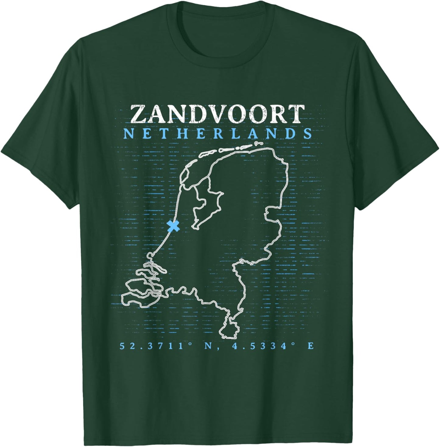 Netherlands Zandvoort T-Shirt - T-Shirt | Forest