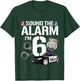 Kids 6 Year Old Police Birthday Officer Cop Car 6th Gift Boy T-Shirt - T-Shirt | Forest