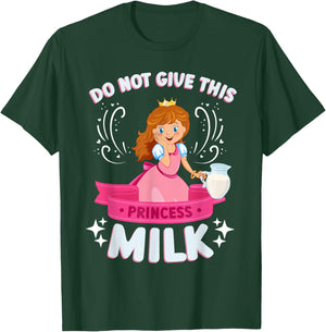 Milk Lactose Intolerant Funny T-Shirt - T-Shirt | Forest